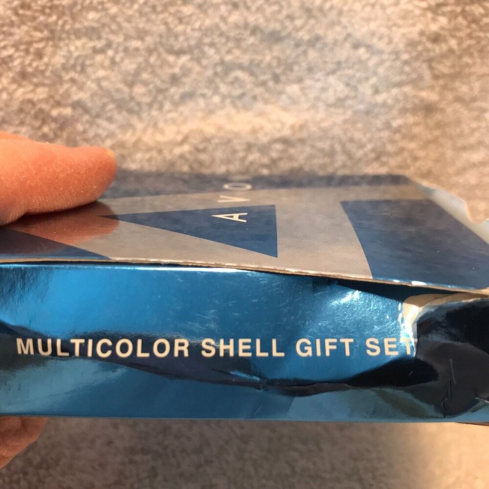 Avon 2007 Multicolor Shell Gift Set -‎ Box Damage - Picture 3 of 13